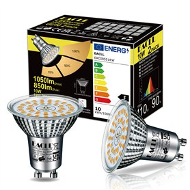 EACLL Ampoules LED GU10 10W