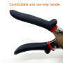 Ciseaux à onglet multi-angles - Outils à main - Angle réglable de 45 à 135 degrés - Pour moulures en bois et vinyle