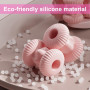 2 Pièces Rouleaux de Massage Doigts et Des Mains, Rouleau Massage des Mains Double Face, Masseur Rouleau de Doigt pour Soulager 
