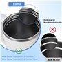 Couvercle pour Stanley Cup Etanche Compatible avec la Tasse Cup 40 oz, Couvercle pour Stanley Lot de 2 Couvercles de Rechange av