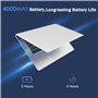 Ordinateur Portable 14 Pouces 6 Go RAM, 128 Go SSD Celeron Processeur Dual Core Portable PC 1366*768 IPS Laptop PC Sans Fil WiFi