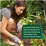 poraceous Désherbeur Manuel, Outil de Désherbage Manuel, Outil de Désherbeur en Acier Inoxydable, Outils Jardinage avec Poignée 