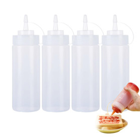 deegbbyi 4 Pièces Bouteilles à Presser