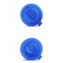 QWORK 8 Pièces Embouts de Trampoline Ø 25 mm, Bleu