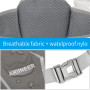 Ariineer Sac Banane avec Porte-Bouteille d'eau Sac Banane avec Ceinture réglable pour Camping Escalade Voyage Sports de Plein ai