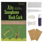Accessoires pour saxophone alto - Kit de rechange pour bouchon en liège pour saxophone alto - 2 bouchons de saxophone - Colle -