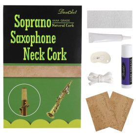Accessoires pour saxophone - Kit de remplacement pour bouchon de saxophone soprano