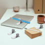 6PCS métal Pen Holder Simple Porte-styloen Métal
