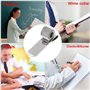 BOBOZHONG Clip de Poche pour Stylo,6PCS métal Pen Holder Simple Porte-styloen Métal,Pinces à Crayons avec Clip Réglables Stylos 