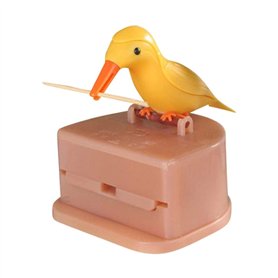 Toothpick Dispenser Boîte Automatique de Cure-Dents d'oiseau