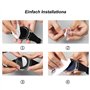 SeNool [4 Pièces Verre Trempé Compatible avec Fossil Gen 5E 42mm/Gen 5E 45mm Protection Écran, Anti-Rayures/Anti-Empreinte/Haute
