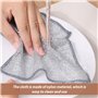 ZBHDEYG 1 sac à déjeuner pour femme, 1 ensemble d'ustensiles, 1 chiffon, sac à déjeuner isotherme pour femme, sac à déjeuner por