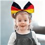 2 Pièces Bandeaux Allemands Drapeau Bandeaux Arc Bandeaux Ventilateur Accessoires Robe De Soirée Accessoires Décorations De Fête