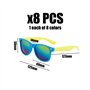 Lunettes De Soleil Color Block
