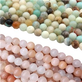 270 Pièces De Perles En Pierre