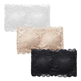 EHDWXVZM Soutien-Gorge Bandeau sans Bretelles 3pcs
