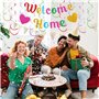 bannière pailletée « Welcome Home Pull Flag »