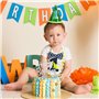 4 Inserts Pour Gâteaux D'Anniversaire, 40 Boules Dorées, Inserts De Décoration De Gâteaux, Inserts À Paillettes, Kit De Décorati