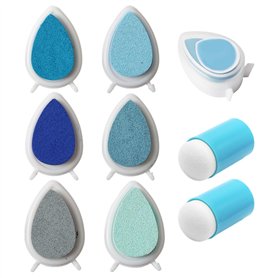6 tampons à pression