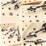 Pfloge® Lot de 7 forets hélicoïdaux HSS 5 - Pour le travail du bois - 3-10 mm
