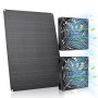 Gerbala Ventilateur Solaire 15W