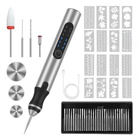 Euakee Stylo de Gravure Rechargeable USB
