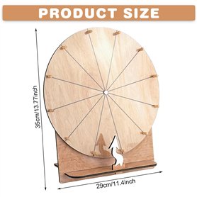 Vankarr Support de fleurs à 4 niveaux en bois - Étagère à plantes à plusieurs étages - Pour l'intérieur et le jardin - Décoratio