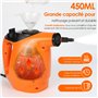 Gaethra Nettoyeur Vapeur Canapé, Steam Cleaner avec 11 Accessoires, 1050w Nettoyeur Vapeur Électrique 105℃ 450ML, Pression Vapeu