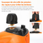Gaethra Nettoyeur Vapeur Canapé, Steam Cleaner avec 11 Accessoires, 1050w Nettoyeur Vapeur Électrique 105℃ 450ML, Pression Vapeu