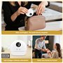 Gua Sha Visage, SternSinn Appareil Massage Visage Electrique 4 Modes avec Lumière rouge, Bleue et Violette, EMS 9 Niveaux D'Inte