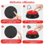 SternSinn Buzzer Enregistrable Lot de 6, Bouton Enregistreur avec Enregistrement de 30 Secondes, Buzzer Sonore, Bouton Communica