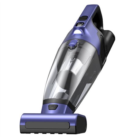 Vankarr Aspirateur Voiture Puissant 17000Pa Mini Aspirateur à Main sans Fil Rechargeable avec Filtre HEPA USB Aspirateur de Tabl