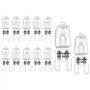 JOPHEK Ampoule Halogene G9 220V 40W