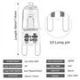 12 Pièces Ampoule G9 3000K Blanc Chaud