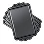 GOYADA Lot de 4 Plat à Four Rectangulaire