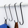 WJUAN 6 Pièces S Crochets 20 cm de Long, Crochet de Cuisine en Forme de S Apply to Suspendre Pots et Casseroles, Plantes, Vêteme