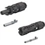 Stäubli MC4-Evo 2 Mâle - Femelle + Mâle 4-6 mm² Type 4 PV-KBT4-EVO 2 /6II et 4 PV-KST4-EVO 2 /6II 4 mm² - 6 mm² Système de conta