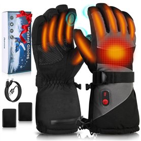 Jkevow Gants Chauffants pour Femme et Homme