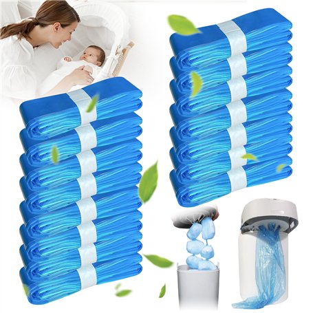 15 Pièces Recharge Poubelle a Couche