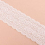 Yulakes 10 yards - Blanc et noir - Élastique - En dentelle - Pour l'artisanat - Robe de mariage - 10 cm de large