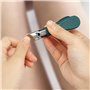 Eagle Beak Biseauté de L'ongle Clipper Coupe-Ongles Inclinés Coupe Cuticule Ongle Coupe Ongle Pied pour Ongles Épais（ Vert）