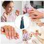 Eagle Beak Biseauté de L'ongle Clipper Coupe-Ongles Inclinés Coupe Cuticule Ongle Coupe Ongle Pied pour Ongles Épais（ Vert）