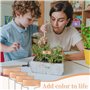 5 cm de haut - Marqueurs de jardin - Étiquettes pour plantes d'extérieur pour lé