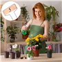 Lot de 22 étiquettes de plantes en cuivre de 25,5 cm de haut - Marqueurs de jardin - Étiquettes pour plantes d'extérieur pour lé
