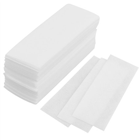 Lot de 315 bandes dépilatoires non tissées pour cire chaude et pâte à sucre