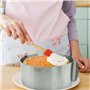 Bague à gâteau réglable, Anneau de Cuisson 16-30cm avec Collier à gâteau, Mousse Ronde en Acier Inoxydable Moule à gâteau pour l