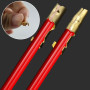Laiton Mâle et Femelle Connecteurs Kit,400PCS 3.9mm Terminal Connecteur Mâle et Femelle avec manchons isolants, Cosse Electrique