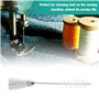 10pcs Double Termed Machine À Coudre Brosse De Nettoyage en Nylon Brosse Clavier Brosse De Nettoyage Bec Bec De Théière Buse Bro