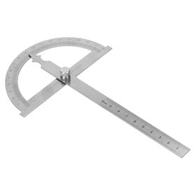 Rapporteur de précision en acier inoxydable creux (120 * 150mm)