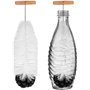 Neuytiky Goupillon pour Bouteilles - Poils de Nettoyage de 35 cm avec Poils durs et éponge Douce - Idéal pour Les Bouteilles en